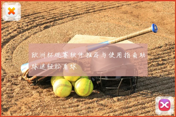 欧洲杯观赛软件推荐与使用指南助球迷轻松看球