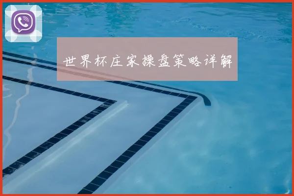 世界杯庄家操盘策略详解